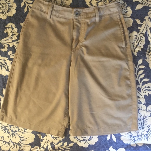 under armor boys golf shorts